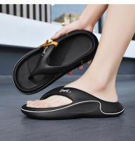 Pisando chanclas de mierda, sandalias de playa resistentes al desgaste, de fondo grueso, de verano, para hombre, antideslizantes, zapatillas de hombre pintadas de fondo suave y ligero - details 11