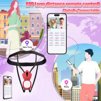 Vibrador Invisible para bragas, Control por aplicación, anillo vibratorio para pene, estimulador del clítoris del punto G, juguete sexual para mujeres y hombres mayores de 18 años ﻿ - details 2