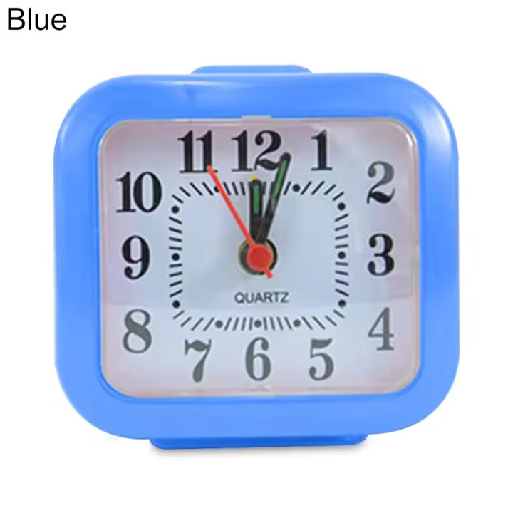 Cronómetro Manual de investigación creativa para niños con luz nocturna, recordatorio, reloj de dormitorio, Mini reloj despertador - 1
