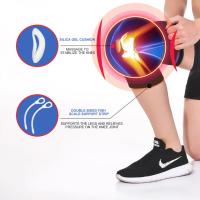 Knee Brace for Men Women Silicone Gel Spring Support Knee Pads Workout Meniscus Tear Joint Pain Relief Knee Sleeve - details 3
