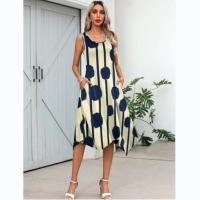 Vestido de verano sin mangas para mujer, vestidos estampados a la moda - details 2