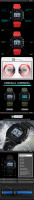 SKMEI-reloj Digital deportivo para hombre, pulsera con alarma, resistente al agua, estilo militar, a la moda, 5bar, 1496 - details 1
