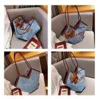 Bolso de mano de nuevo estilo para mujer, bolso de hombro de gran capacidad, bolso de viaje vaquero versátil para otoño e invierno - details 5