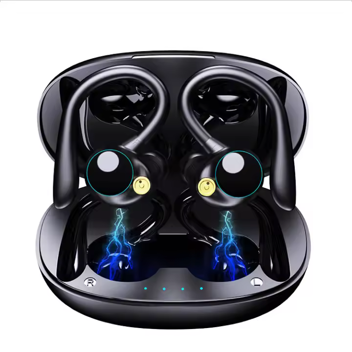 Bluetoot-auriculares inalámbricos Hi-Fi Estéreo de graves, Cascos IPX7 impermeables con reducción de ruido, 8-10 horas de reproducción - 1