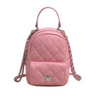 2025 nuevo Xiaoxiangfeng rombo cadena mochila bolsa mujer simple usted portátil pequeña mochila - details 1