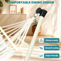 Hamaca y Silla de Algodón Anyoo Portátil Soporte Plegable para Uso Interior y Exterior - details 19