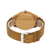 Reloj de bambú y madera Reloj de cuarzo para parejas de moda, vida impermeable - details 2