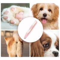 Recortadora de patas inalámbrica para mascotas con pantalla LED, recargable por USB, afeitadora de patas de gato, impermeable, portátil, eléctrica. - details 2