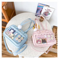 Bolso de bebé transparente suave para niña estudiante, bolso de hombro pequeño, bolso cuadrado, bolso de mensajero bidimensional - details 44