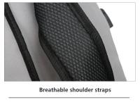 Mochila impermeable para hombre, morral de negocios para oficina, con carga USB, de 15,6 pulgadas, informal, escolar - details 29
