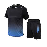 Traje deportivo de ocio de secado rápido para hombre, ropa de fitness transpirable suelta, ropa de entrenamiento de verano - details 4