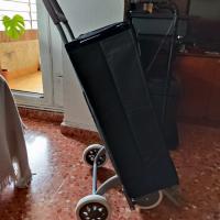 Carrito de Compra Multi Carro Plegable Ligero 90x30x39cm 4 Ruedas Resistentes - Capacidad de Carga 40 Litros - details 2