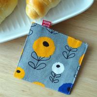 Almohadilla de mesa de tela de doble capa, posavasos con aislamiento térmico, Mantel Individual de 11CM, tapete cuadrado de algodón para tazas, cocina - details 4