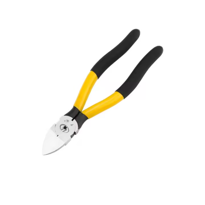 Alicates diagonales de 5/6/8 pulgadas, mango ergonómico con resorte, alicates de corte de boca de agua, corte rápido profesional - 1