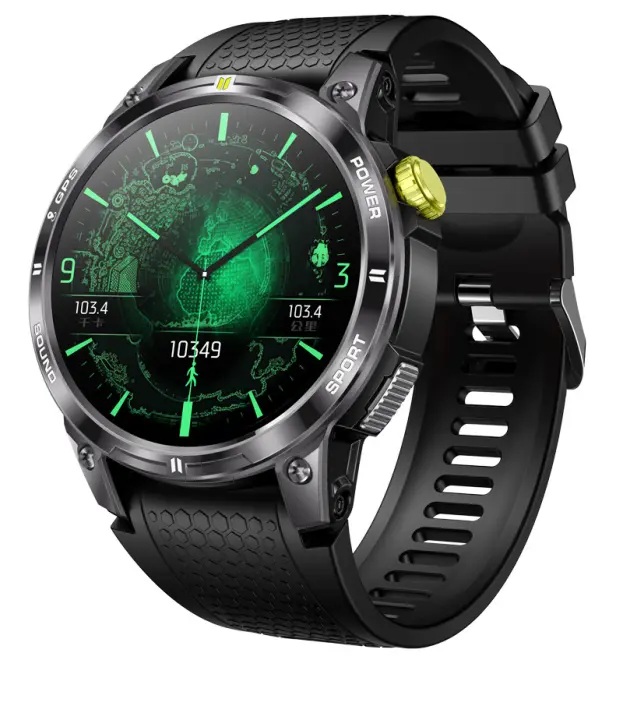 Relojes inteligentes hombre Bluetooth llamadas Seguimiento GPS Fitness exterior deporte mujer reloj impermeable - 1