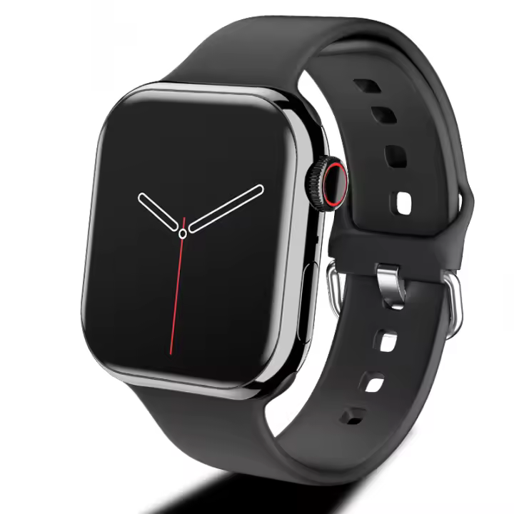 nuevo 2024 Watch 9 Reloj inteligente Siri para hombre, Smartwatch deportivo con llamadas, Bluetooth, NFC, rastreador GPS, presión arterial, frecuencia cardíaca, para Apple Watch 9 - 1