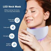 Máscara de terapia de luz roja Led Facial con cuello, 7 colores, para estiramiento de la piel, levantamiento, antienvejecimiento, bioluz, blanqueamiento de belleza para el hogar - details 12