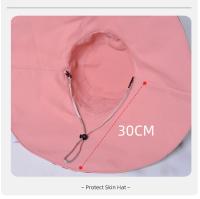 Elegante Sombrero de Playa de Doble Cara para Mujer Protección Solar Moda de Verano al Aire Libre - details 11