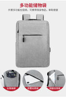 Carga Casual estudiante bolsa de la escuela Premium Sense gran capacidad de los hombres mochila de negocios - details 8