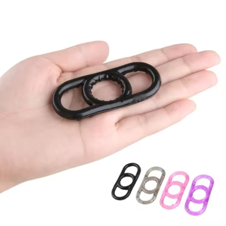 Producto para adultos con erección persistente, tienda de juguetes, Juguetes sexuales masculinos de mayor duración para hombres, anillo de retardo de tiempo de eyaculación - 1