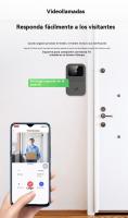 Timbre con camara exterior inteligente interfonos para casa remoto monitor - details 4