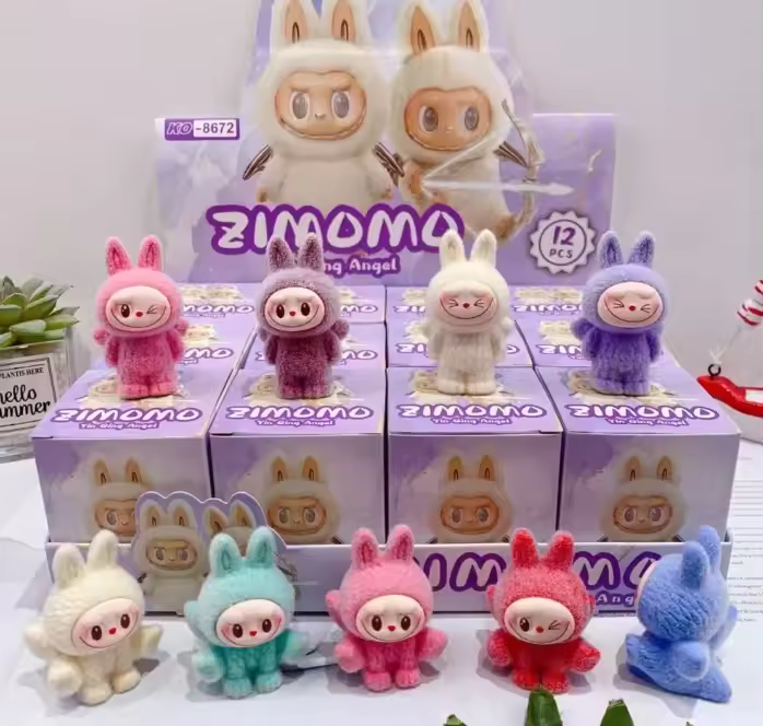 Caja ciega, ángel de rebaño, rabb, pequeños juguetes, juegos de moda, muñecas, bolsa ciega, Caja ciega, un juego de 12pcs - 1