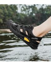 Sandalias para hombre, zapatos informales, zapatillas de playa de verano, comodidad para caminar al aire libre, diseñador de lujo, cuero, moda, deporte transpirable - details 13