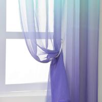 Cortinas de poliéster translúcidas frescas para sala de estar, dormitorio, comedor - details 10