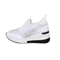 Zapatos de tacón de cuña sin cordones informales para mujer - details 2