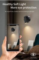 Lámpara de pared LED magnética, Interruptor táctil recargable por USB, luces de pared, foco inalámbrico regulable, lámpara de noche para dormitorio, luz de lectura - details 6