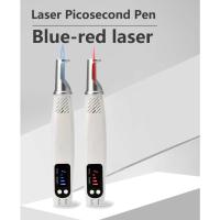 Láser Picosegundo Para Eliminación De Tatuajes Máquina De Láser Rojo/Azul Quema De Manchas Piel Pigmentada Eliminador De Vello Y Acné - details 0