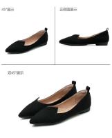 Zapatos Planos de Ante suave con Suela Baja para Mujer Mocasines de Ballet de Primavera y Otoño - details 7