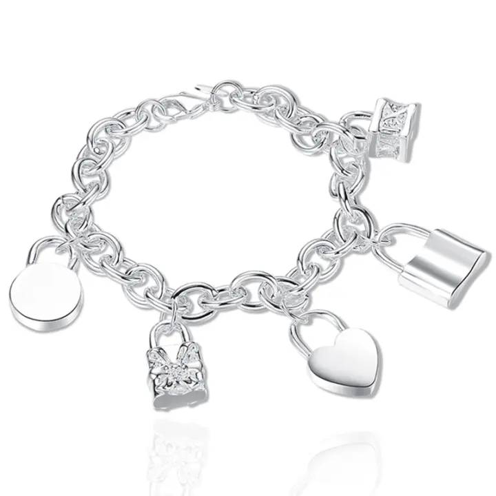 PULSERAS WITH colte de Plata de Ley 925, joyería de moda - 1