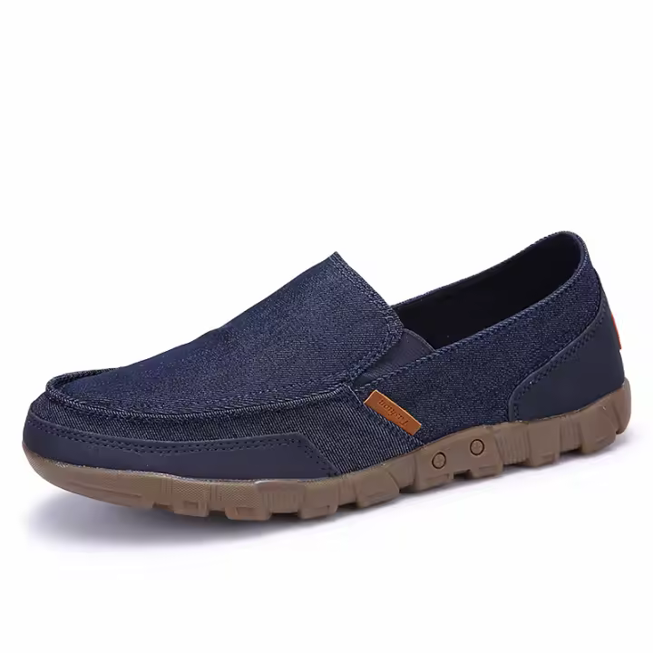 Zapatos de Lona de Talla Grande para Primavera y Otoño Zapatos Casuales de Moda para Hombre - 1