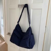 Bolsos de mano cruzados inclinados elegantes a la moda, bolso de hombro de nailon ligero para ir al trabajo, bolsos de mensajero para adolescentes, hombres y mujeres - details 11