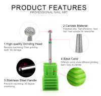 Broca de Uñas KADS para Arte de Uñas Diamante Eléctrico Rotativo Cortador de Cutícula Profesional Herramienta de Moldeo de Manicura - details 1