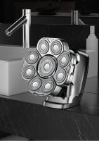 Maquinilla de Afeitar Eléctrica Multifuncional 9D Transfronteriza para Hombres Cuchillo de Barba - details 3