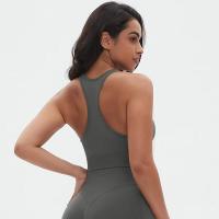 Sujetador sin costuras con exterior de nailon, ideal para yoga y estiramientos. Hecho en China. - details 10