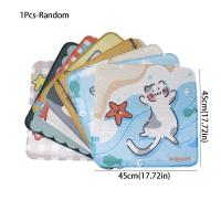 Almohadilla de hielo portátil para mascotas con forma cuadrada, almohadilla de cama transpirable para mascotas con dibujos animados, estera refrescante para perros, Primavera/Verano - details 2