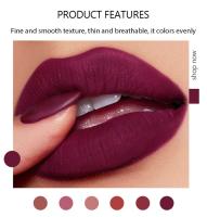 Pintalabios mate, Brillo de Larga Duración, Bálsamo Labial Hidratante, barra de labios permanente - details 1