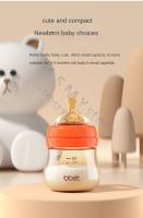 Newborn Feeding Bottle/ Baby PPSU Anti-fall Milk Bottle/ Anti-Colic Feeding Bottle/ Silicone nipple 90ML 0-3 months - details 4