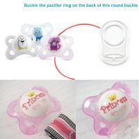 Sutoyuen-Adaptador de silicona para chupete, soporte de anillo transparente de grado alimenticio para maniquí MAM NUK, 100 piezas - details 9