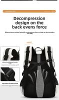 Mochila escolar para adolescentes para niños y niñas, mochila grande y fresca para estudiantes con muchos bolsillos, mochilas para escuela secundaria universitaria - details 6