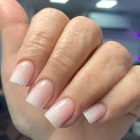 Set De 24 Uñas Postizas Cuadradas En Gradient Rosa Sencillas Y Elegantes Fashion Removibles Para Fiesta Y Uso Diario - details 4