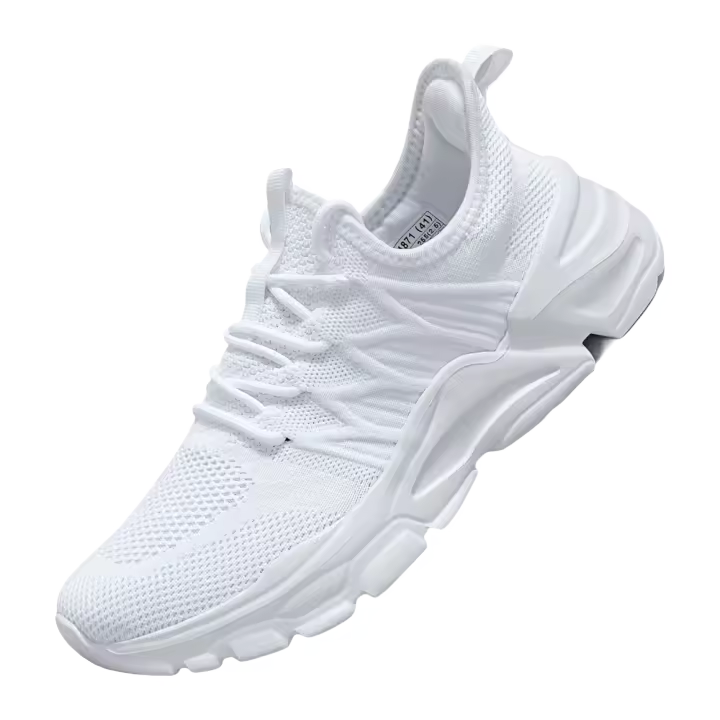 Zapatillas deportivas con cordones para hombre - Zapatos deportivos - Zapatos para caminar ligeros y transpirables - 1