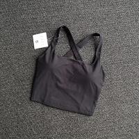Sujetador deportivo con tiras cruzadas para mujer, Sujetador deportivo sin costuras de alto impacto, Top Sexy para Yoga y Fitness, ropa interior deportiva, sujetador de realce, Top deportivo para mujer - details 6