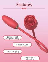 5 Modos de succión Estimulación del pezón del clítor Dildos anales Juegos Rosa Vibrator Juguetes sexuales para mujeres G Spot Estimulador del pezón del clítor Producto para adultos Impermeable - details 2