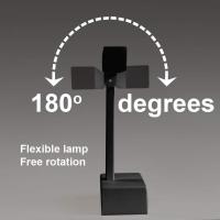 Lámpara LED de Espejo 24W 1170LM Lámpara de espejo Aplique Blanco Frio 5500K Luz natural para Espejo Muebles de Maquillaje Aparato Montado en la Pared, Negro, 80CM - details 6