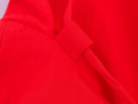 La ropa de las mujeres europeas y americanas es delgada, sentido del diseño de liguero informal, vestido de temperamento sin espalda de nicho rojo - details 14