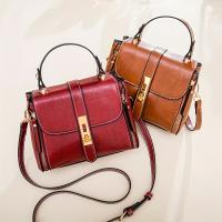 Bolso Cruzado de Cuero Genuino Premium Diseño Clásico, Cierre con Snap, Correa Ajustable, Tono Dorado, Perfecto para Uso Diario, Viajes, Trabajo - details 0